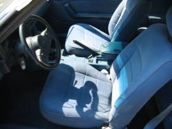 87-93 Ford Mustang Hatchback
 5 Manual - Blue - Image 4