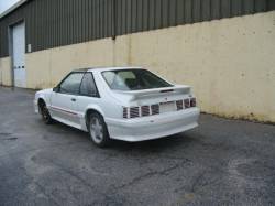 87-93 Ford Mustang Hatchback 5 manual - white - Image 2