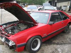 87-93 Ford Mustang Hatchback 5 Automatic - Red