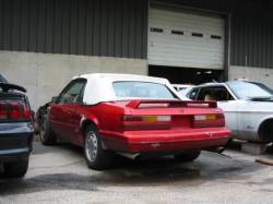 87-93 Ford Mustang Convertible 5 N/A - Red - Image 1