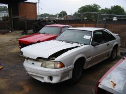 87-93 Ford Mustang Hatchback 5 Manual - White