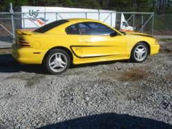 94-98 Ford Mustang Coupe 5 Manual - Yellow - Image 2