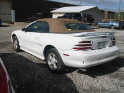 94-98 Ford Mustang Convertible 5 Automatic - White - Image 2