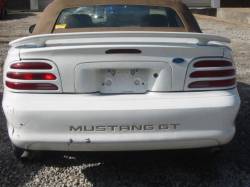 94-98 Ford Mustang Convertible 5 Automatic - White - Image 5