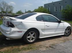 94-98 Ford Mustang Coupe 4.6 DOHC Manual - White - Image 1