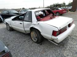 87-93 Ford Mustang Coupe   - White - Image 2