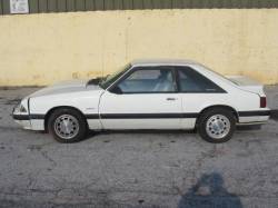 87-93 Ford Mustang Hatchback   - White - Image 1