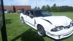 1989 Ford Mustang White Convertible 5.0 AOD Automatic Transmission
