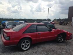 1992 Ford Mustang LX Red - Image 2