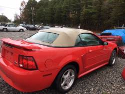 2003 Ford Mustang Convertible Red - Image 2