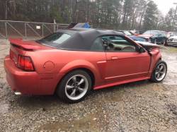 2001 Ford Mustang Red Convertible - Image 2