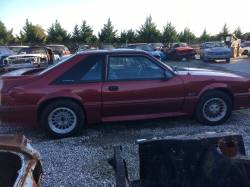 1990 Ford Mustang GT - red hatch - Image 2